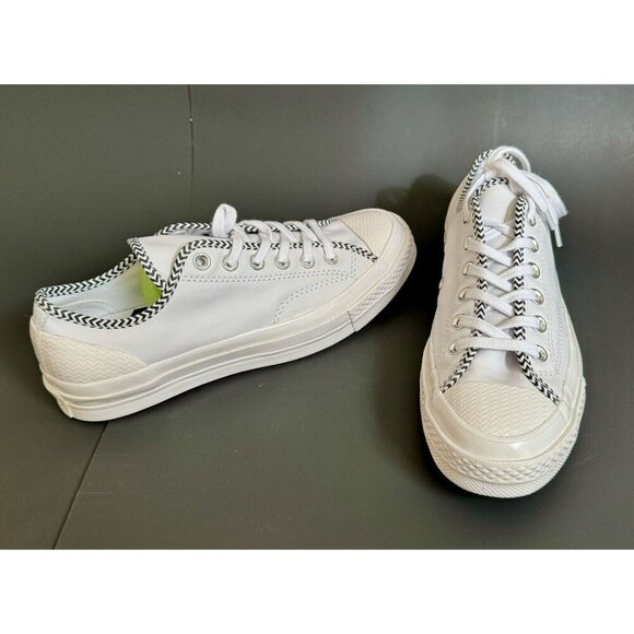 Converse Womens Zigzag Low Top Leather 70 Mission-v 565370C Chuck Taylor 6.5 New - Picture 14 of 14